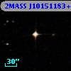 2MASS J10151183+0000170