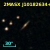 2MASX J10182634+0016148