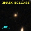 2MASX J10111431-0003045