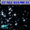 Cl* NGC  654     MH      31
