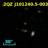 2QZ J101240.5-003335