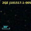 2SLAQ J101517.18-005105.7