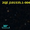 2QZ J101535.1-004322