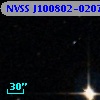 NVSS J100802-020719