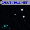 2MASS J10114455-0139113