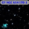Cl* NGC  654    STO       1