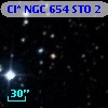 Cl* NGC  654    STO       2