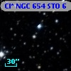 Cl* NGC  654    STO       6