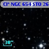 Cl* NGC  654    STO      26