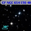 Cl* NGC  654    STO      40