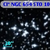 Cl* NGC  654    STO     102