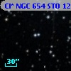 Cl* NGC  654    STO     121