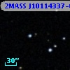 2MASS J10114337-0010316