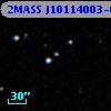 2MASS J10114003-0011019
