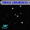 2MASS J10105631-0005439