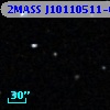 2MASS J10110511-0007124