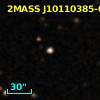 2MASS J10110385-0012272