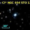 Cl* NGC  654    STO      12