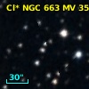 Cl* NGC  663     MV   35033
