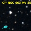 Cl* NGC  663     MV   35030