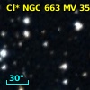 Cl* NGC  663     MV   35029