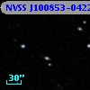 NVSS J100853-042229