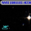 NVSS J101115-023047