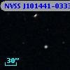 NVSS J101441-033308