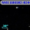 NVSS J101502-024438