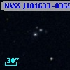 NVSS J101633-035556