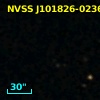 NVSS J101826-023612