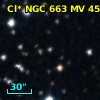 Cl* NGC  663     MV   45015