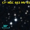 Cl* NGC  663     MV   45003