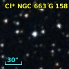 Cl* NGC  663      G     158