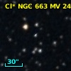 Cl* NGC  663     MV   24027