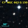 Cl* NGC  663      G     150