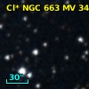 Cl* NGC  663     MV   34057