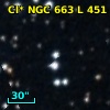 Cl* NGC  663      L     451