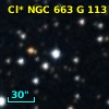 Cl* NGC  663      G     113