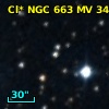 Cl* NGC  663     MV   34064