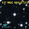 Cl* NGC  663      G     111