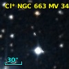 Cl* NGC  663     MV   34007