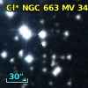 Cl* NGC  663     MV   34016