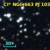 Cl* NGC  663     PJ    1034