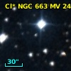 Cl* NGC  663     MV   24019