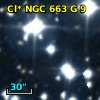 Cl* NGC  663      G       9