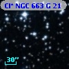 Cl* NGC  663      G      21