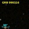 GRB 990316