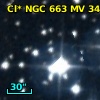 Cl* NGC  663     MV   34002