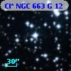 Cl* NGC  663      G      12